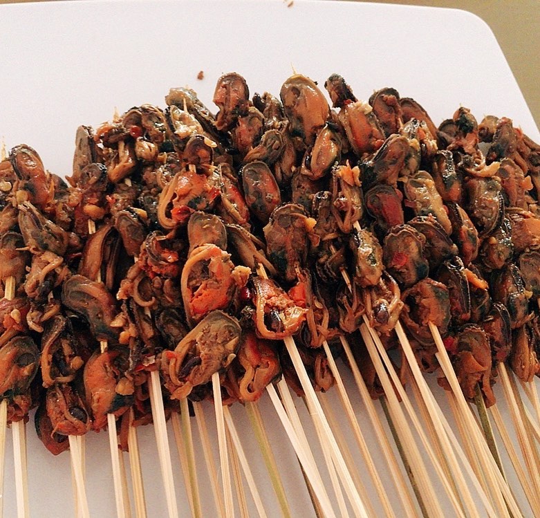 makanan khas jawa timur - sate kerang