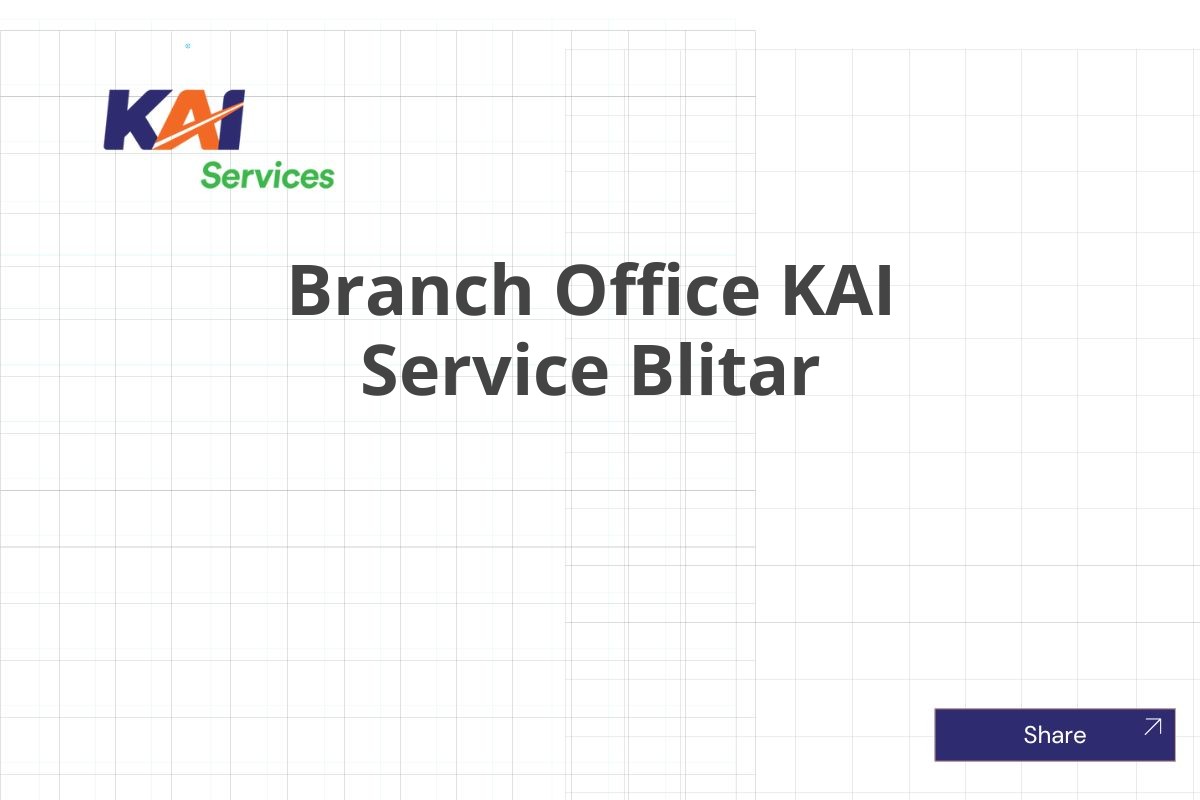 Branch Office KAI Service Blitar