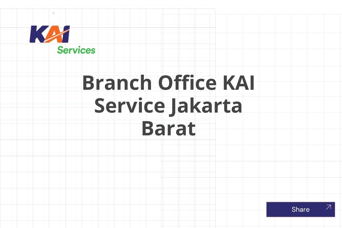 Branch Office KAI Service Jakarta Barat