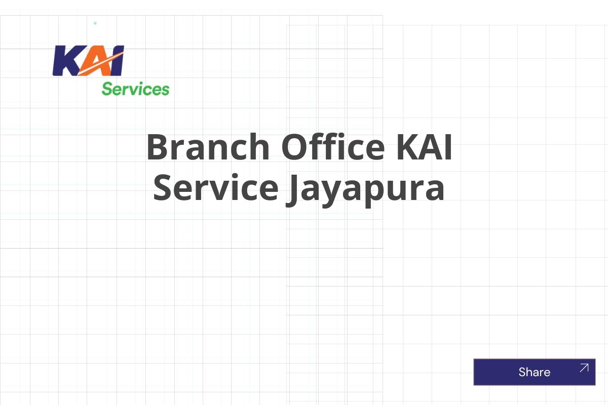 Branch Office KAI Service Jayapura