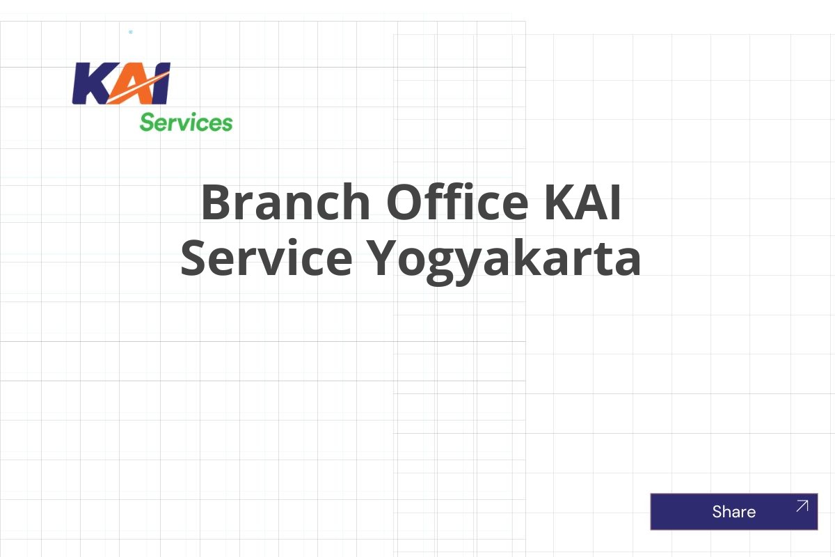 Branch Office KAI Service Yogyakarta