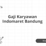 Gaji Karyawan Indomaret Bandung