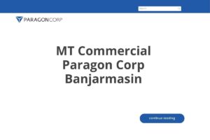 MT Commercial Paragon Corp Banjarmasin
