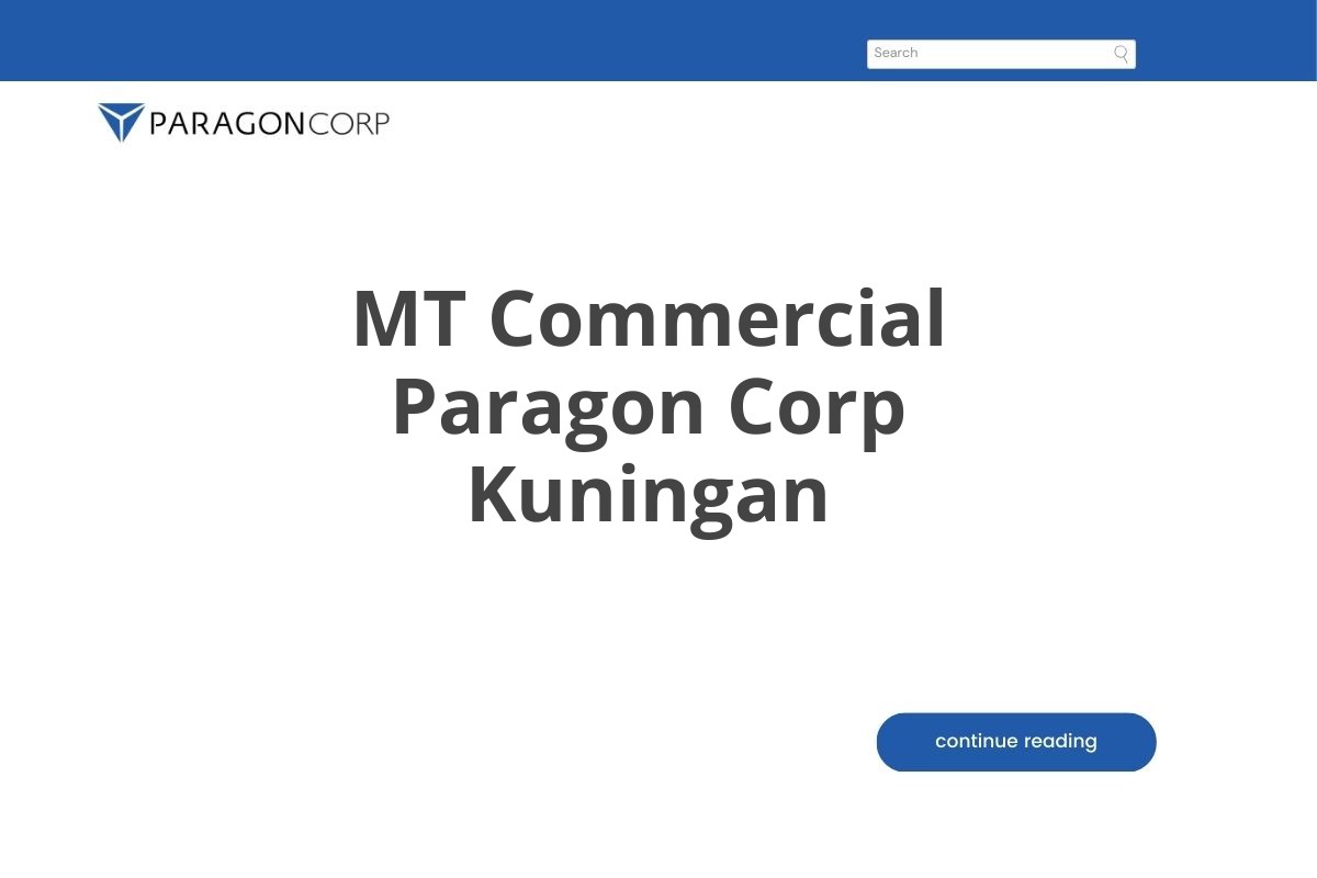 MT Commercial Paragon Corp Kuningan