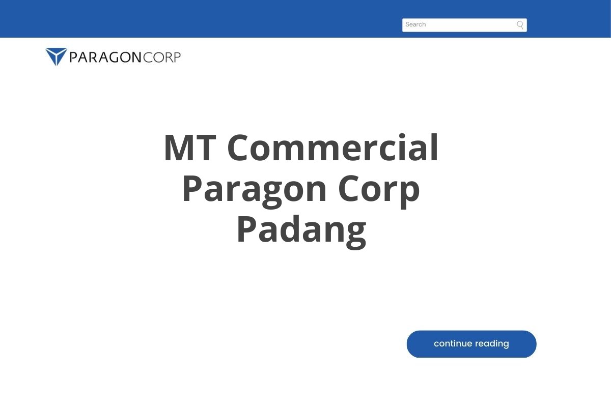 MT Commercial Paragon Corp Padang