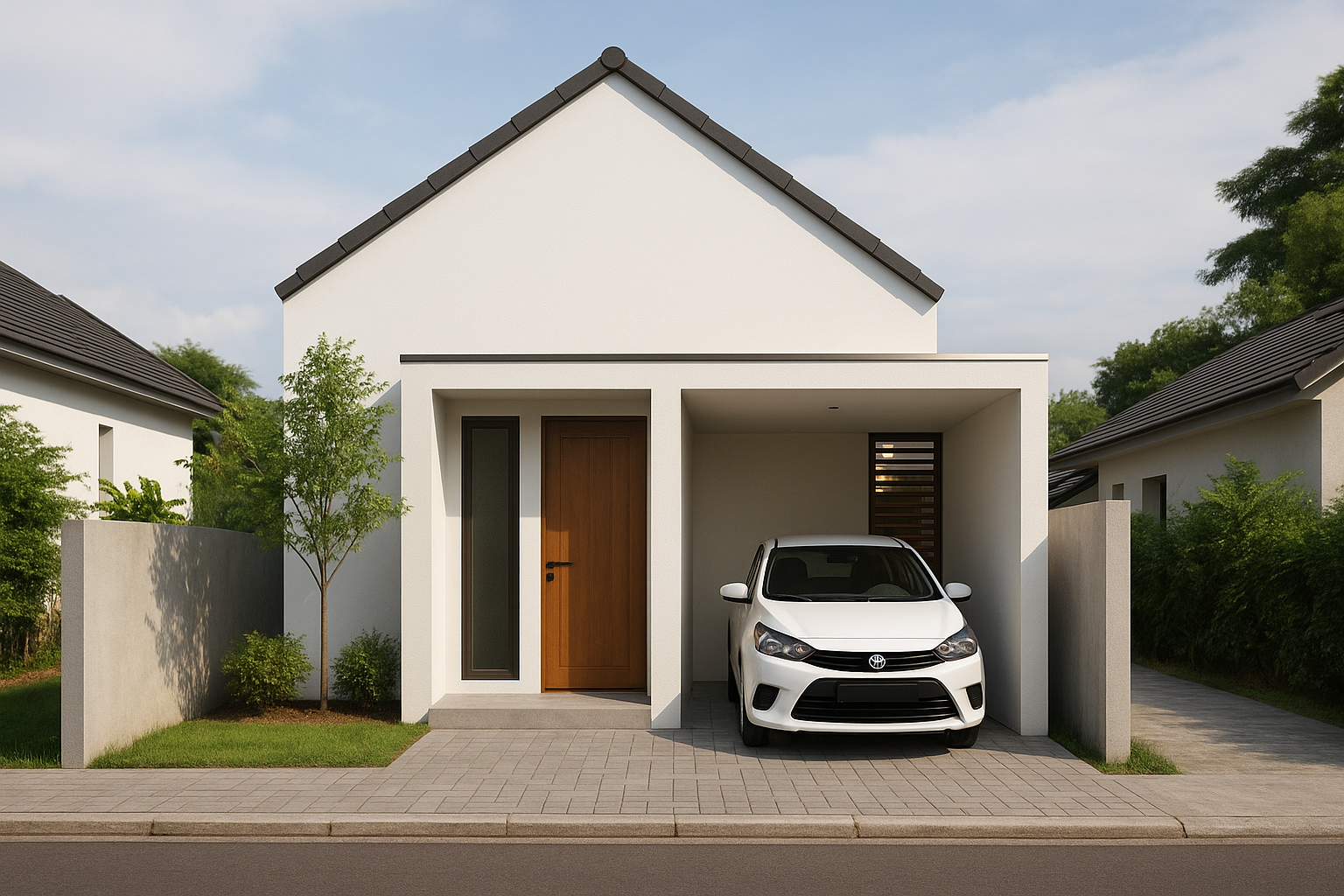 Rumah Minimalis Lebar 5 Meter 1 Lantai Solusi Hunian Nyaman di Lahan Terbatas